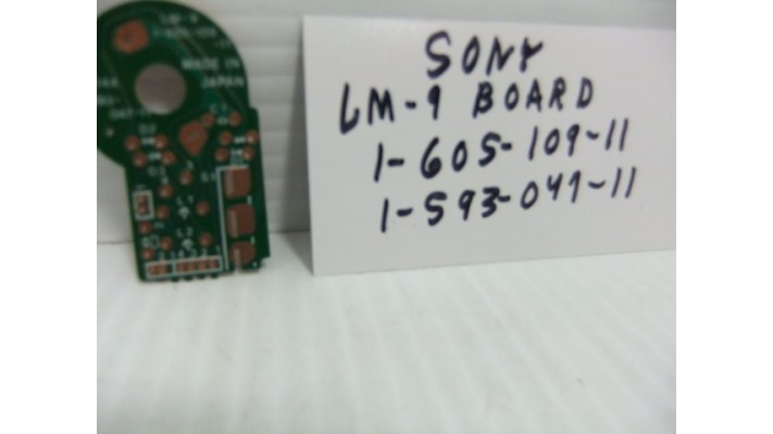 Sony 1-605-109-11 board
